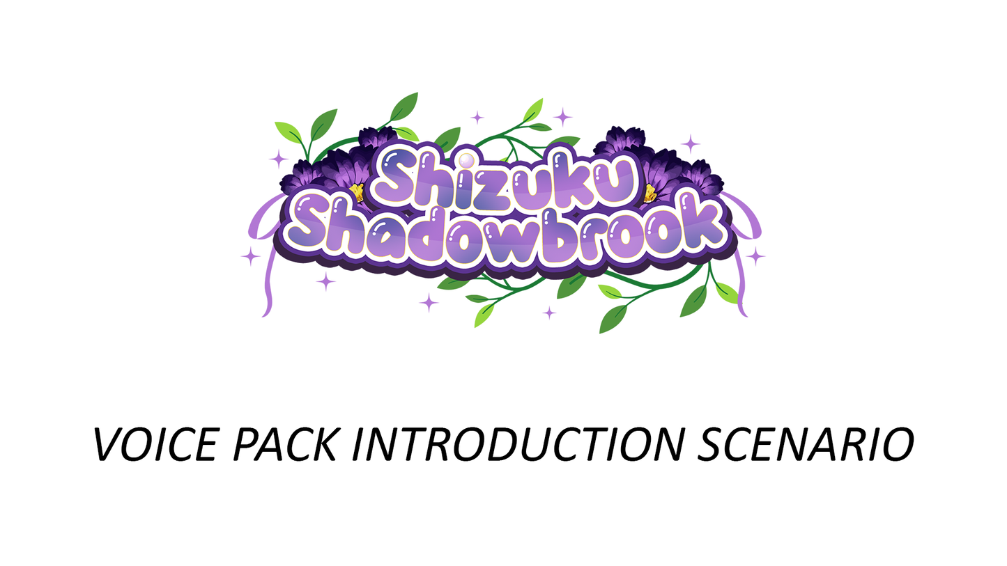 Shizuku debut voice pack